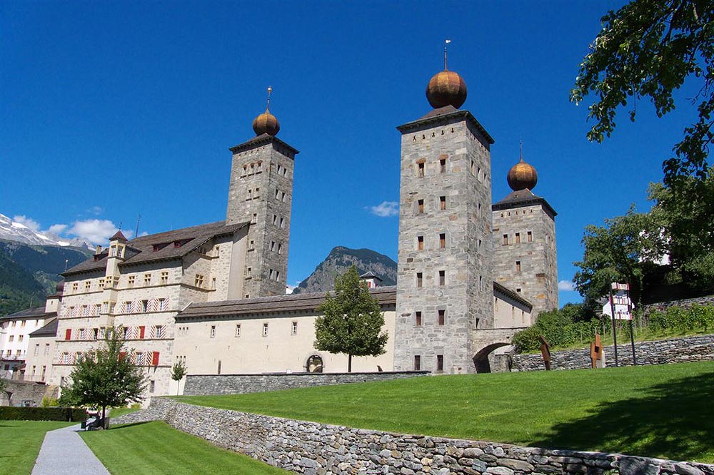 Stockalperschloss Brig Wallis Schweiz